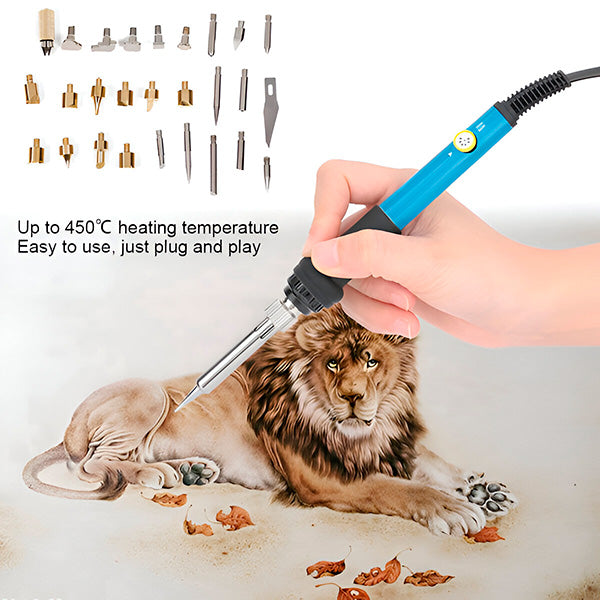 CraftBurn ™ Professionelles Holzbrenner-Werkzeugset