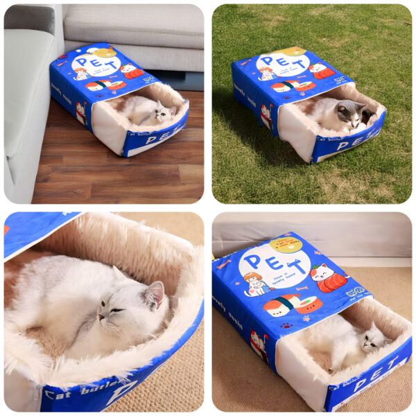 CozyNest ™  - Lit de qualité supérieure pour animaux de compagnie